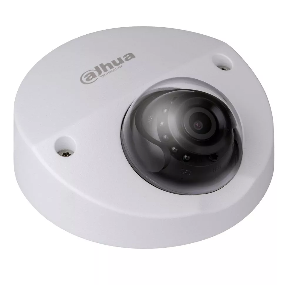 Мини-купольная пластиковая IP видеокамера DH-IPC-HDPW1420FP-AS-0280B 4Мп (уценка)