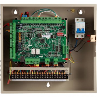 Сетевой контроллер СКУД Hikvision DS-K2602, управление 2 дверьми
