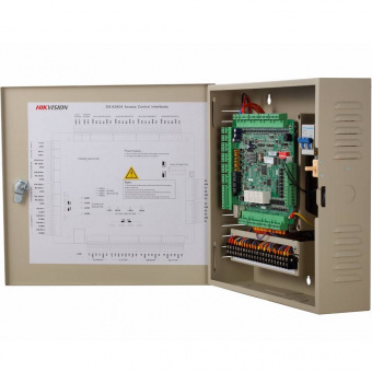 Сетевой контроллер СКУД Hikvision DS-K2604 на 4 двери