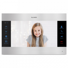 Абонентский монитор Slinex SL-10M silver+black