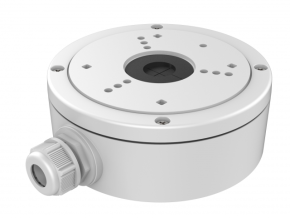 Монтажная коробка, белая, алюминий, Φ137×53.4 x 164,8мм